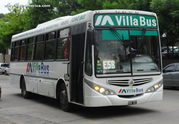 Agrale MA 15.0 - Metalpar Tronador 2010 - Villa Bus
PNN 841
[url=https://bus-america.com/galeria/displayimage.php?pid=54992]https://bus-america.com/galeria/displayimage.php?pid=54992[/url]
[url=https://bus-america.com/galeria/displayimage.php?pid=54993]https://bus-america.com/galeria/displayimage.php?pid=54993[/url]

Línea E5B (Villa Carlos Paz), interno 417 [desde octubre 2020]
Ex FonoBus (Prov. Córdoba) [2016-2020]
