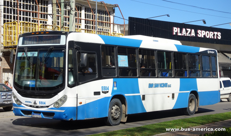 Agrale MA 17.0 - Metalpar Tronador Nueva Generación - Emp. San Vicente
AD 023 KV
[url=https://bus-america.com/galeria/displayimage.php?pid=64767]https://bus-america.com/galeria/displayimage.php?pid=64767[/url]
[url=https://bus-america.com/galeria/displayimage.php?pid=64768]https://bus-america.com/galeria/displayimage.php?pid=64768[/url]

Línea 370 (Pcía. Buenos Aires), interno 5504
