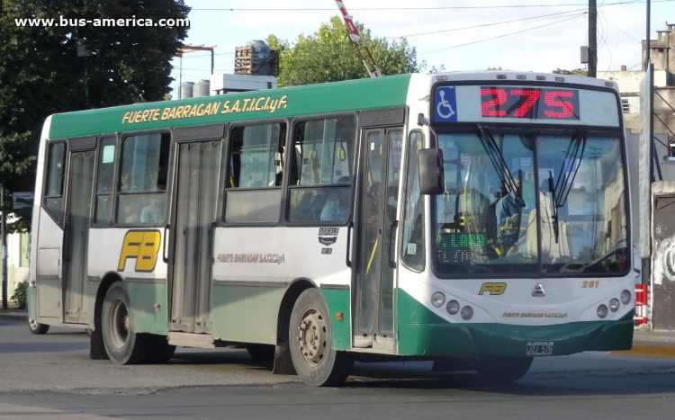 Agrale MT 12.0 LE - Metalpar Iguazú 2010 - Fuerte Barragán
JZJ 576

Línea 275 (Prov. Buenos Aires), interno 261
