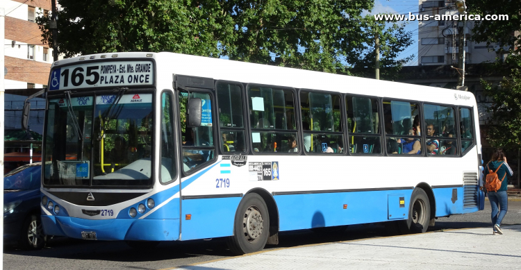 Agrale MT 15.0 LE - Metalpar Iguazú 2010 - Exp. Lomas
NBT 973

Línea 165 (Buenos Aires), interno 2719
