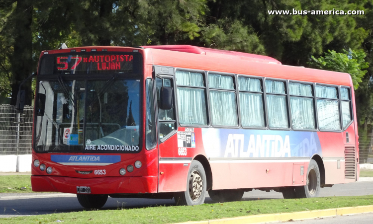 Agrale MT 15.0 LE - Metalpar Iguazú 2010 - Atlántida
LUY 395
[url=https://bus-america.com/galeria/displayimage.php?pid=52261]https://bus-america.com/galeria/displayimage.php?pid=52261[/url]

Línea 410 (Prov. Buenos Aires - cumplido con unidad de línea 57 de Buenos Aires), interno 6653 [2013 - mayo 2021]
