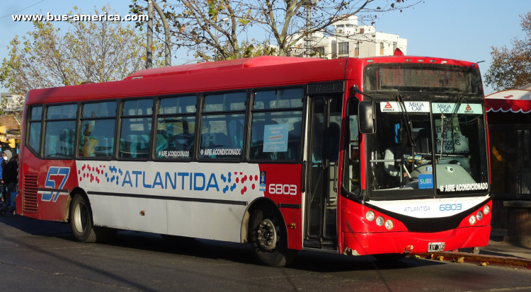 Agrale MT 15.0 LE - Metalpar Iguazú 2010 - Atlántida
LUY 385

Línea 410 (Prov. Buenos Aires), interno 6803
