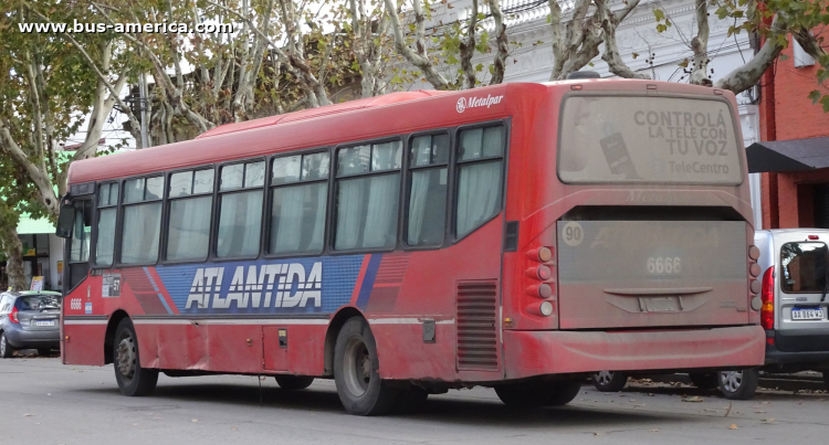 Agrale MT 17.0 LE - Metalpar Iguazú 2010 - Atlántida
OQR 101
[url=https://bus-america.com/galeria/displayimage.php?pid=52265]https://bus-america.com/galeria/displayimage.php?pid=52265[/url]

Línea 57 (Buenos Aires), interno 6666
