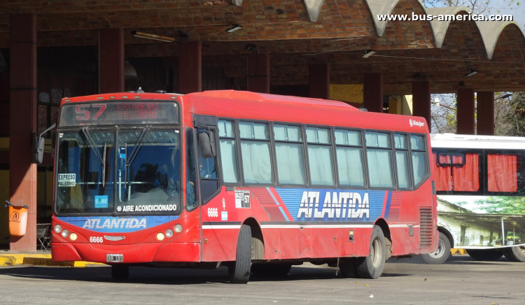 Agrale MT 17.0 LE - Metalpar Iguazú 2010 - Atlántida
OQR 101
[url=https://bus-america.com/galeria/displayimage.php?pid=52266]https://bus-america.com/galeria/displayimage.php?pid=52266[/url]

Línea 57 (Buenos Aires), interno 6666
