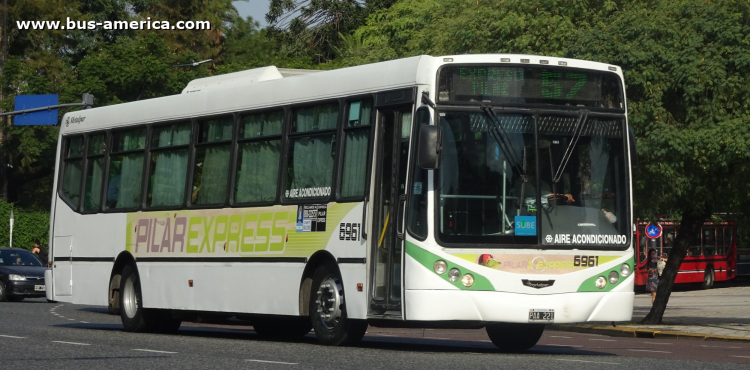 Agrale MT 15.0 LE - Metalpar Iguazú 2010 - Atlántida , Pilar Express
PAA 221

Línea 57 (Buenos Aires), interno 6961
