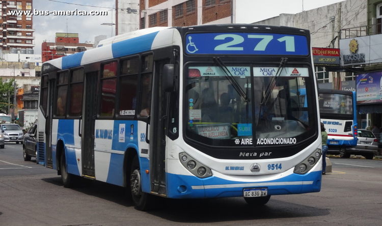 Agrale MT 17.0 LE - Metalpar Iguazú Nueva Generación PH 0114 - Gral.Tomás Guido
AC 830 AW
[url=https://bus-america.com/galeria/displayimage.php?pid=67847]https://bus-america.com/galeria/displayimage.php?pid=67847[/url]

Línea 271 (Prov. Buenos Aires), interno 9514
