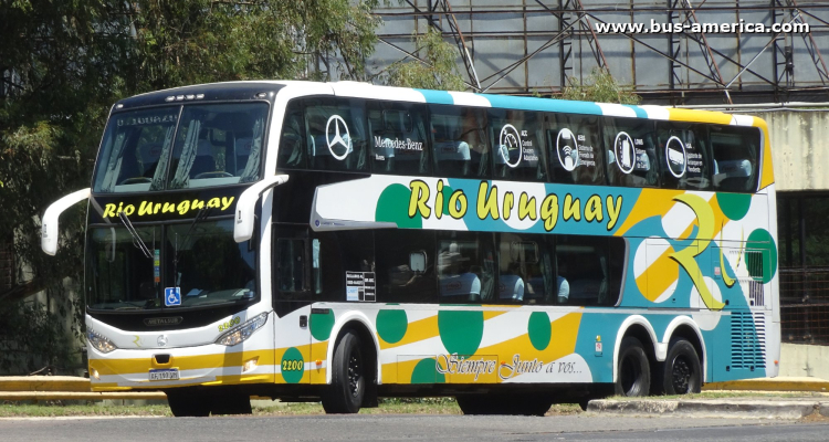 Mercedes-Benz O 500 RSD - Metalsur Starbus 3 405 - Río Uruguay , Ctral. Argentino & El Dorado
AF 197 VM
[url=https://bus-america.com/galeria/displayimage.php?pid=62931]https://bus-america.com/galeria/displayimage.php?pid=62931[/url]
[url=https://bus-america.com/galeria/displayimage.php?pid=62932]https://bus-america.com/galeria/displayimage.php?pid=62932[/url]

Rio Uruguay (Ctral.Arg & El Dorado), interno 2220
