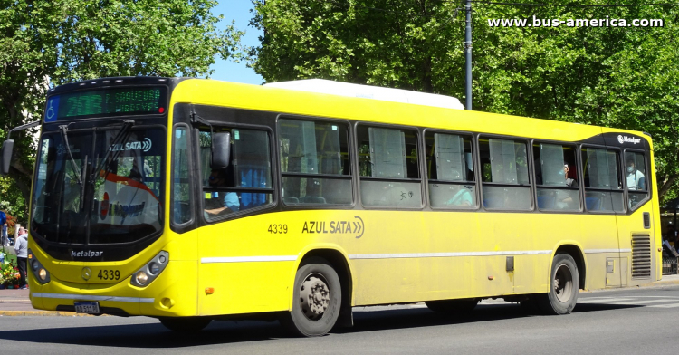 Mercedes-Benz O 500 U - Metalpar Iguazú Nueva Generación - Azúl
AD 511 PO

Línea 203 (Prov. Buenos Aires), interno 4339
