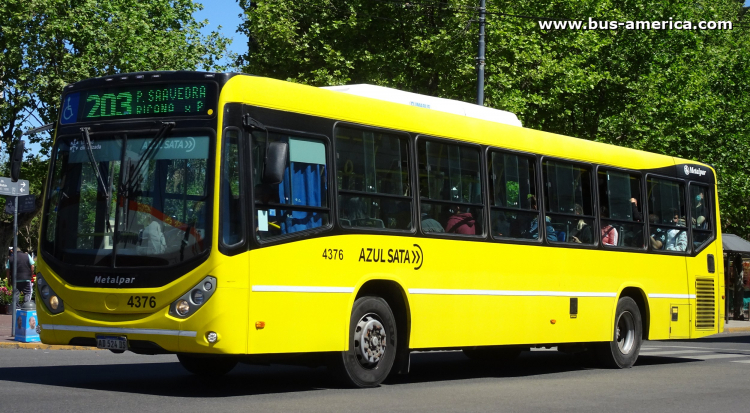 Mercedes-Benz O 500 U - Metalpar Iguazú Nueva Generación - Azúl
AD 524 DS

Línea 203 (Prov. Buenos Aires), interno 4376
