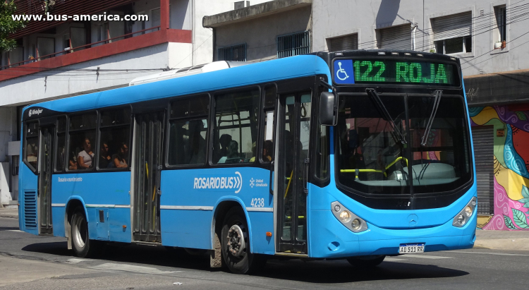 Mercedes-Benz O 500 U - Metalpar Iguazú Nueva Generación - Rosario Bus
AD 511 RR

Línea 122 (Rosario), interno 4238
