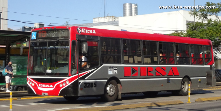 Mercedes-Benz O 500 U - Metalpar Iguazú 2010 - ERSA , MOSSA
PGL 499

Línea 19 (Buenos Aires), interno 3285
