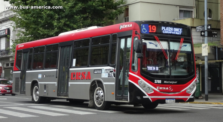 Mercedes-Benz O 500 U - Metalpar Iguazú 2010 - ERSA , MOSSA
AC 098 WN
[url=https://bus-america.com/galeria/displayimage.php?pid=61233]https://bus-america.com/galeria/displayimage.php?pid=61233[/url]

Línea 19 (Buenos Aires), interno 3780
