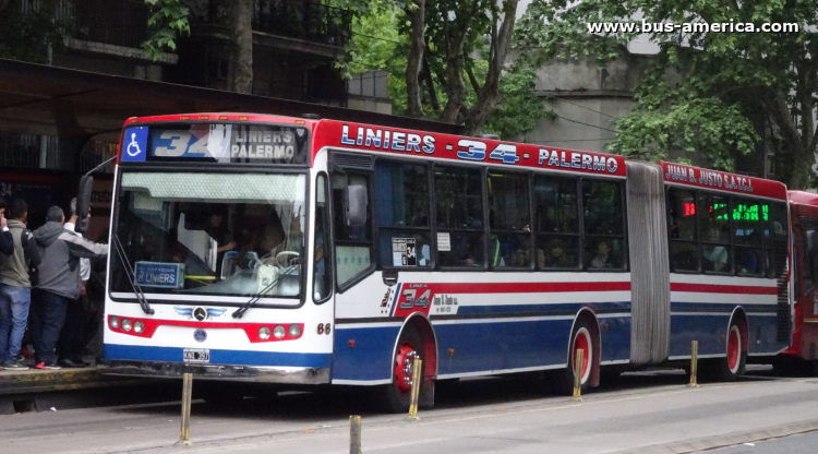Mercedes-Benz O 500 UA - Metalpar Iguazú 2007 - Juan B. Justo
KNQ 397
[url=https://bus-america.com/galeria/displayimage.php?pid=46347]https://bus-america.com/galeria/displayimage.php?pid=46347[/url]
[url=https://bus-america.com/galeria/displayimage.php?pid=55923]https://bus-america.com/galeria/displayimage.php?pid=55923[/url]

Línea 34 (Buenos Aires), interno 66
