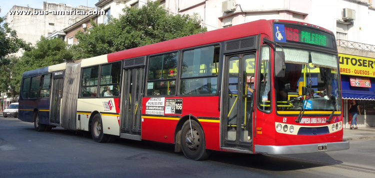 Mercedes-Benz O-500 UA - Metalpar Iguazú 2007 - Empresa Línea 216
JVM 317
[url=https://bus-america.com/galeria/displayimage.php?pid=55946]https://bus-america.com/galeria/displayimage.php?pid=55946[/url]

Línea 166 (Buenos Aires), interno 69
