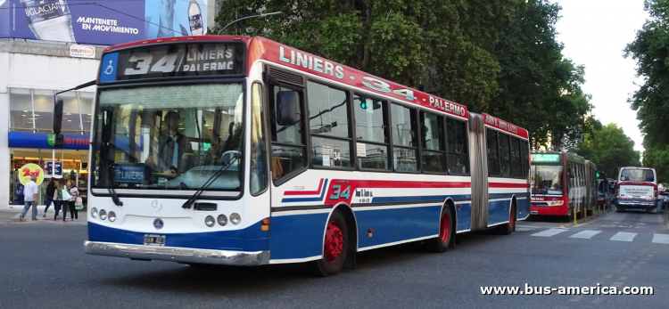 Mercedes-Benz O-500 UA - Metalpar Iguazú 2007 - Juan B. Justo
KKM 403
[url=https://bus-america.com/galeria/displayimage.php?pid=55919]https://bus-america.com/galeria/displayimage.php?pid=55919[/url]
[url=https://bus-america.com/galeria/displayimage.php?pid=55920]https://bus-america.com/galeria/displayimage.php?pid=55920[/url]

Línea 34 (Buenos Aires), interno 58
