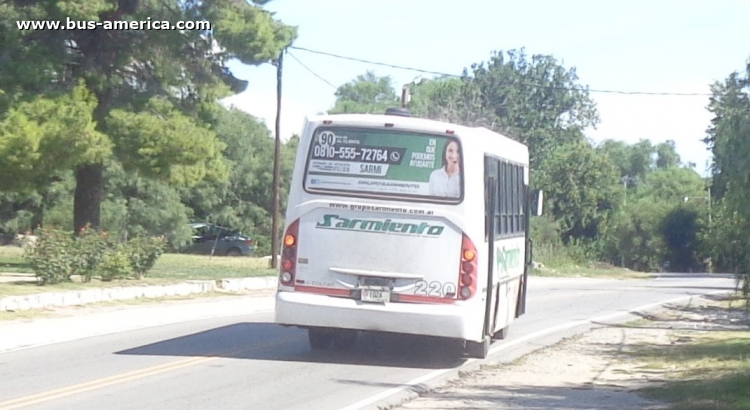 Mercedes-Benz OF 1418 - Metalpar Tronador 2010 - Sarmiento , Socsa
JGK 378
[url=https://bus-america.com/galeria/displayimage.php?pid=59287]https://bus-america.com/galeria/displayimage.php?pid=59287[/url]
[url=https://bus-america.com/galeria/displayimage.php?pid=59288]https://bus-america.com/galeria/displayimage.php?pid=59288[/url]

Socsa (Prov. Córdoba - servicio nacional no autorizado), interno 220, patente provincial 1026
