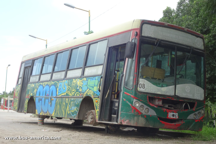 Mercedes-Benz OF 1418 - Metalpar Tronador 2010 - Ecobus
KBI 174

Línea A (Tafí Viejo), interno 08

Se puede conocer en un video breve el sistema en: [url=https://www.youtube.com/watch?v=-fV4jYAOmz8]https://www.youtube.com/watch?v=-fV4jYAOmz8[/url]
