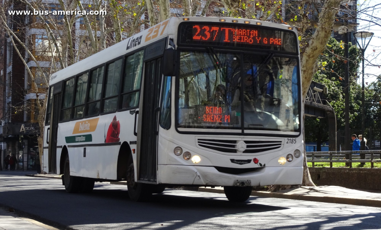 Mercedes-Benz OF 1418 - Metalpar Tronador 2010 - Isleña Metropolitana
OWG 340

Línea 237 T (Prov.Buenos Aires), interno 2185
