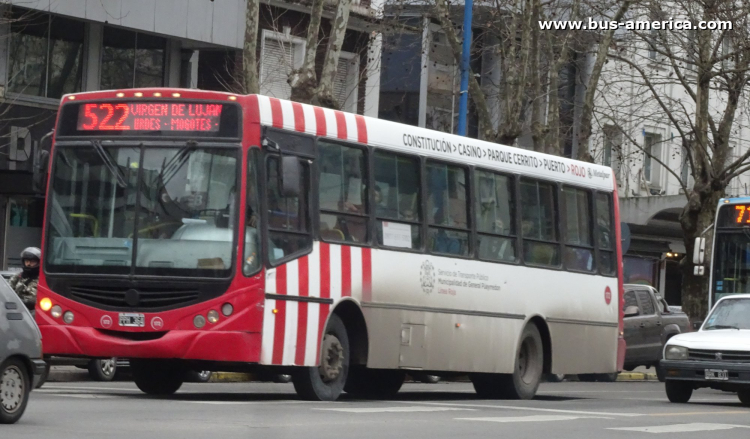 Mercedes-Benz OF 1418 - Metalpar Tronador 2010 - Línea Roja , 25 de Mayo
PPH 364

Línea 522 (Mar del Plata), interno 172
