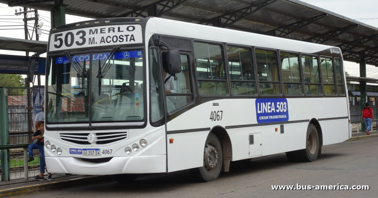Mercedes-Benz OF 1519 - Metalpar Tronador 2010 - Línea 503 UT
AA 357 BW

Línea 503 (Pdo. Merlo), interno 4067

