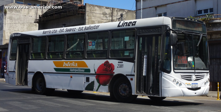 Mercedes-Benz OF 1519 - Metalpar Tronador 2010 - Isleña Metropolitana
AA 335 CJ

Línea 670 (Pdo. San Martín), interno 2381
