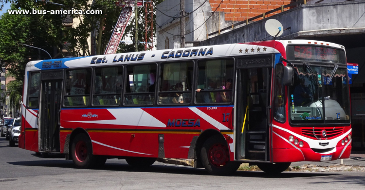 Mercedes-Benz OF 1621 - Metalpar Tronador 2010 - MOESA
AC 189 BH
[url=https://bus-america.com/galeria/displayimage.php?pid=70063]https://bus-america.com/galeria/displayimage.php?pid=70063[/url]
[url=https://bus-america.com/galeria/displayimage.php?pid=70064]https://bus-america.com/galeria/displayimage.php?pid=70064[/url]

Línea 526 (Pdo.Lanús), interno 17
Ex línea 214 (Prov.Buenos Aires), interno 90
