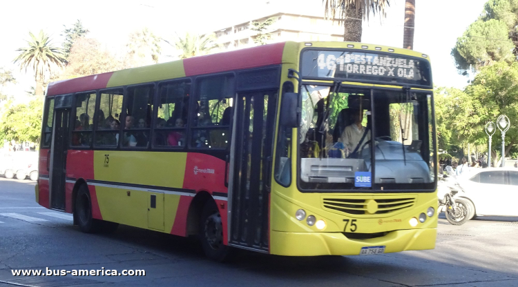 Mercedes-Benz OF 1621 - Metalpar Tronador 2010 - Mendotran , El Trapiche y Pte.Alvear UTE
AA 758 GI

Línea 461 (Mendotran - Prov.Mendoza), interno 75
