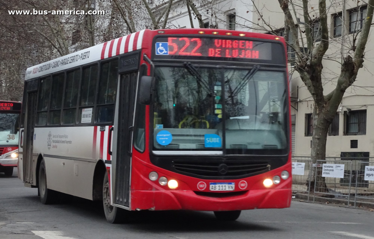 Mercedes-Benz OF 1621 - Metalpar Tronador 2010 - Línea Roja , 25 de Mayo
AB 111 YN

Línea 522 (Mar del Plata), interno 187
