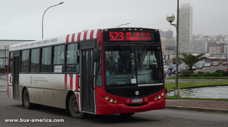 Mercedes-Benz OF 1621 - Metalpar Tronador 2010 - Línea Roja , 25 de Mayo
AB 037 QL

Línea 523 (Mar del Plata), interno 137
