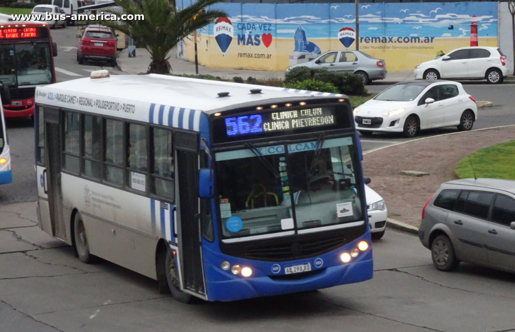 Mercedes-Benz OF 1621 - Metalpar Tronador 2010 - Línea Azúl , 25 de Mayo
AB 298 RD

Línea 562 (Mar del Plata), interno 029
