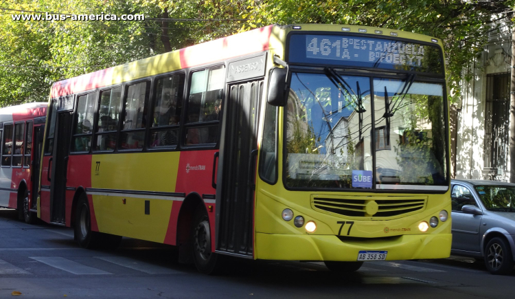 Mercedes-Benz OF 1621 - Metalpar Tronador 2010 - Mendotran , El Trapiche y Pte.Alvear UTE
AB 358 SD

Línea 461 (Mendotran - Prov.Mendoza), interno 77
