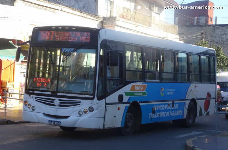 Mercedes-Benz OF 1621 - Metalpar Tronador 2010 - Isleña Metropolitana
AC 452 GO

Línea 507 (Pdo. Escobar), interno 1790
