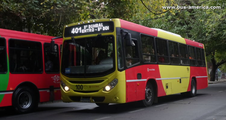 Mercedes-Benz OF 1621 - Metalpar Tronador Nueva Generación - Mendotran , El Trapiche y Pte.Alvear UTE
AD 612 UZ

Línea 401 (Mendotran - Prov.Mendoza), interno 100
