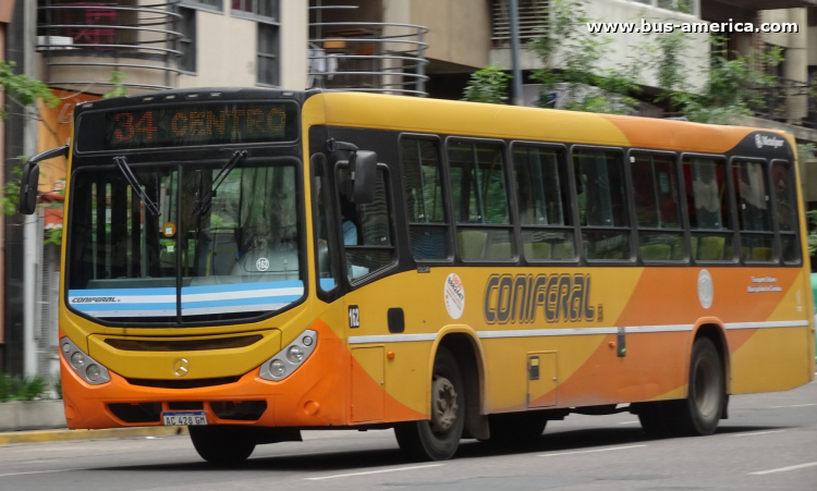 Mercedes-Benz OF 1721 - Metalpar Tronador Nueva Generación - Coniferal
AC 428 GM

Línea 34 (Córdoba), interno 162
