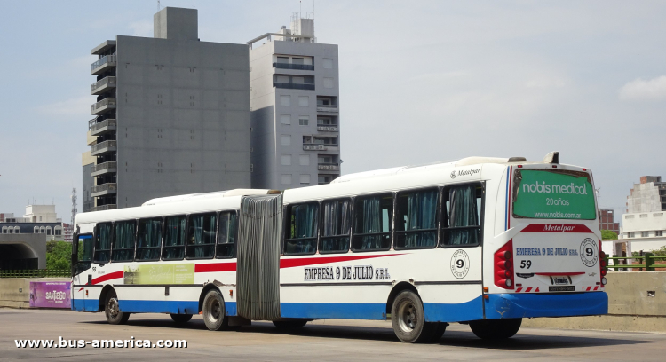 Mercedes-Benz OF 1722 [Colcar BA 2522 MD] - Metalpar Tronador 2010 - 9 de Julio
OEI 726
[url=https://bus-america.com/galeria/displayimage.php?pid=67689]https://bus-america.com/galeria/displayimage.php?pid=67689[/url]
[url=https://bus-america.com/galeria/displayimage.php?pid=67691]https://bus-america.com/galeria/displayimage.php?pid=67691[/url]
[url=https://bus-america.com/galeria/displayimage.php?pid=67692]https://bus-america.com/galeria/displayimage.php?pid=67692[/url]

Línea 21 (Prov.Sgo.del Estero), interno 59
