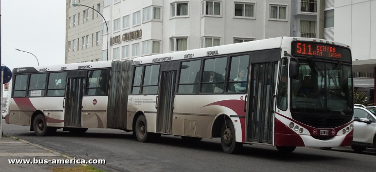 Mercedes-Benz OF 1722 (Colcar BA 2522 MD) - Metalpar Tronador 2010 - Línea Bordó , Peralta Ramos
PNV 417

Línea 511 (Mar del Plata), interno 053
