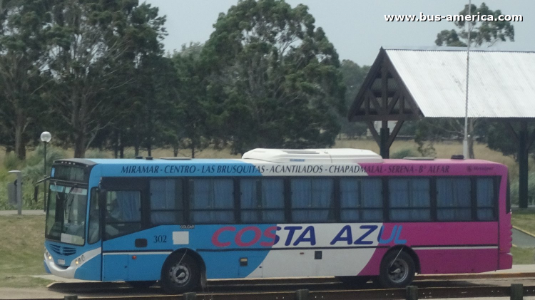 Mercedes-Benz OF 1724 - Metalpar Tronador 2010 - Costa Azul
Línea 216 (Prov. Buenos Aires), interno 302
