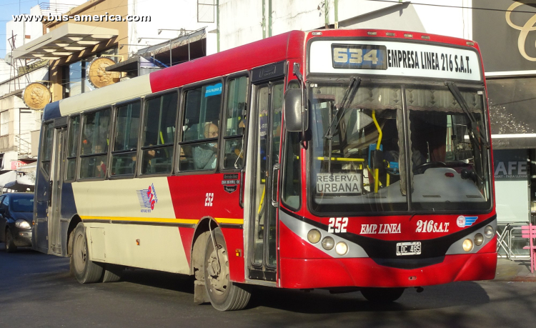Mercedes-Benz OH 1618 L SB - Metalpar Iguazú 2010 - Emp.Linea 216
LDC 485

Línea 634 (Pdo. Morón), interno 252
