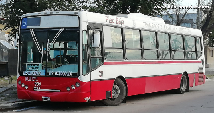 Mercedes-Benz OH 1618 L SB - Metalpar Iguazú 2010 - Crovara y 700
JEP 398

Línea "Crovara y 700 - Los Tulipanes" (Pdo.La Matanza), interno 231
Ex línea 621 (Pdo. La Matanza), interno 231
