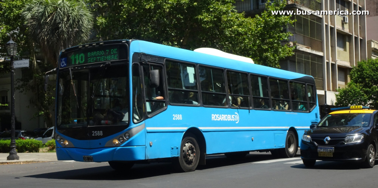 Mercedes-Benz OH 1618 L SB - Metalpar Iguazú 2010 - Rosario Bus
JUB 175

Línea 110 (Rosario), interno 2588
