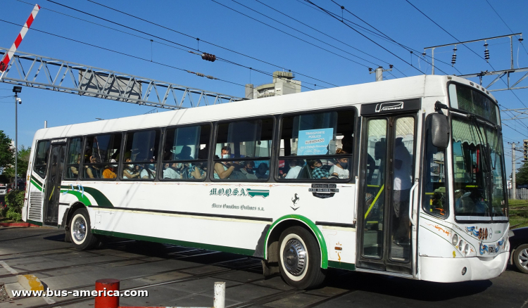 Mercedes-Benz OH 1618 L SB - Metalpar Iguazú 2010 - MOQSA
IUX 290

Línea 300 (Prov. Buenos Aires), interno 510
