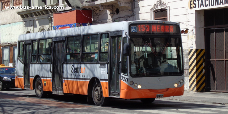 Mercedes-Benz OH 1618 L SB - Metalpar Iguazú 2010 - SemTur
JYN 841

Línea 153 (Rosario), interno 320
