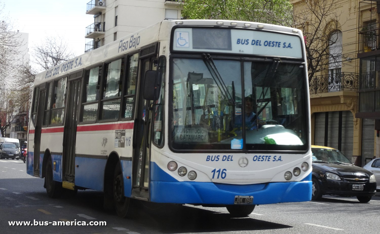 Mercedes-Benz OH 1618 L SB - Metalpar Iguazú 2010 - Bus del Oeste
JQZ 094

Línea 97 (Buenos Aires), interno 116
