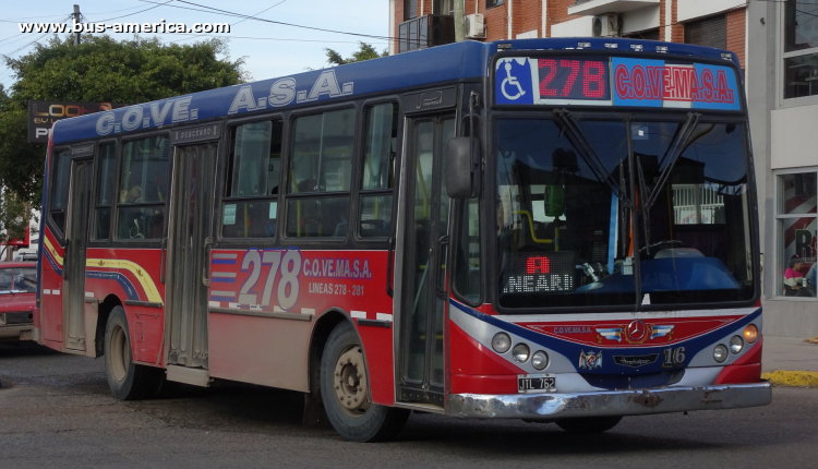 Mercedes-Benz OH 1618 L SB - Metalpar Iguazú 2010 - COVEMASA
JTL 762
[url=https://bus-america.com/galeria/displayimage.php?pid=61927]https://bus-america.com/galeria/displayimage.php?pid=61927[/url]

Línea 278 (Prov. Buenos Aires), interno 16
