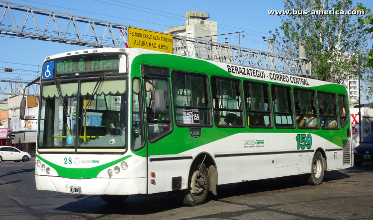 Mercedes-Benz OH 1618 L SB - Metalpar Iguazú 2010 - MOQSA
LIH 710

Línea 603 (Pdo. Berazategui), interno 603
