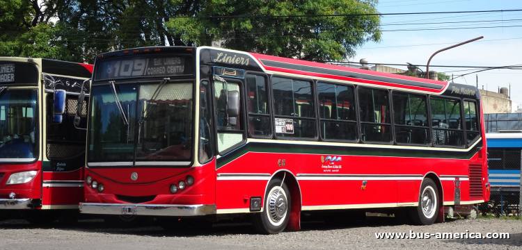 Mercedes-Benz OH 1618 L SB - Metalpar Iguazú 2010 - Nueve de Julio
LEB 709

Línea 109 (Buenos Aires), interno 12
