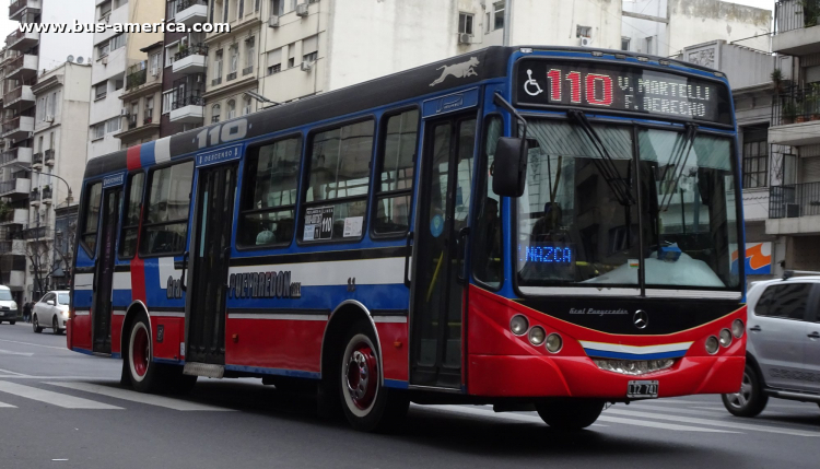 Mercedes-Benz OH 1621 L SB - Metalpar Iguazú 2010 - Gral. Pueyrredón
LIZ 741
[url=https://bus-america.com/galeria/displayimage.php?pid=49923]https://bus-america.com/galeria/displayimage.php?pid=49923[/url]

Línea 110 (Buenos Aires), interno 11
Ex línea 180 (Buenos Aires), interno 1
