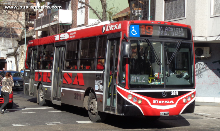 Mercedes-Benz OH 1618 L SB - Metalpar Iguazú 2010 - ERSA , MOSSA
OGI 355

Línea 19 (Buenos Aires), interno 2811
