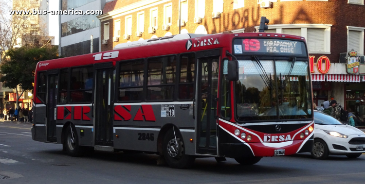Mercedes-Benz OH 1618 L SB - Metalpar Iguazú 2010 - ERSA , MOSSA
NYA 773
[url=https://bus-america.com/galeria/displayimage.php?pid=61149]https://bus-america.com/galeria/displayimage.php?pid=61149[/url]

Línea 19 (Buenos Aires), interno 2846
