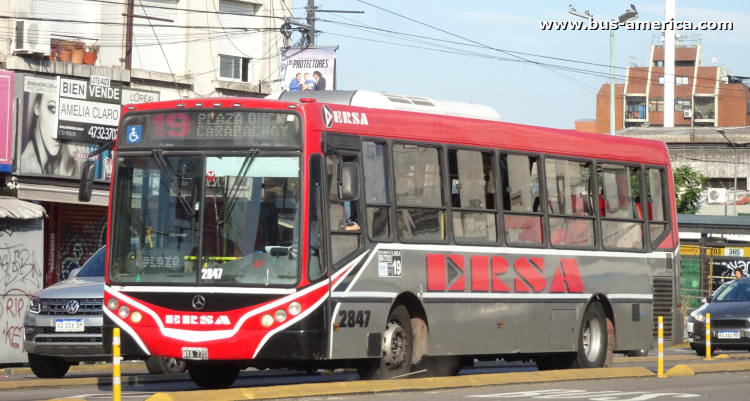 Mercedes-Benz OH 1618 L SB - Metalpar Iguazú 2010 - ERSA , MOSSA
NYA 770

Línea 19 (Buenos Aires), interno 2847
